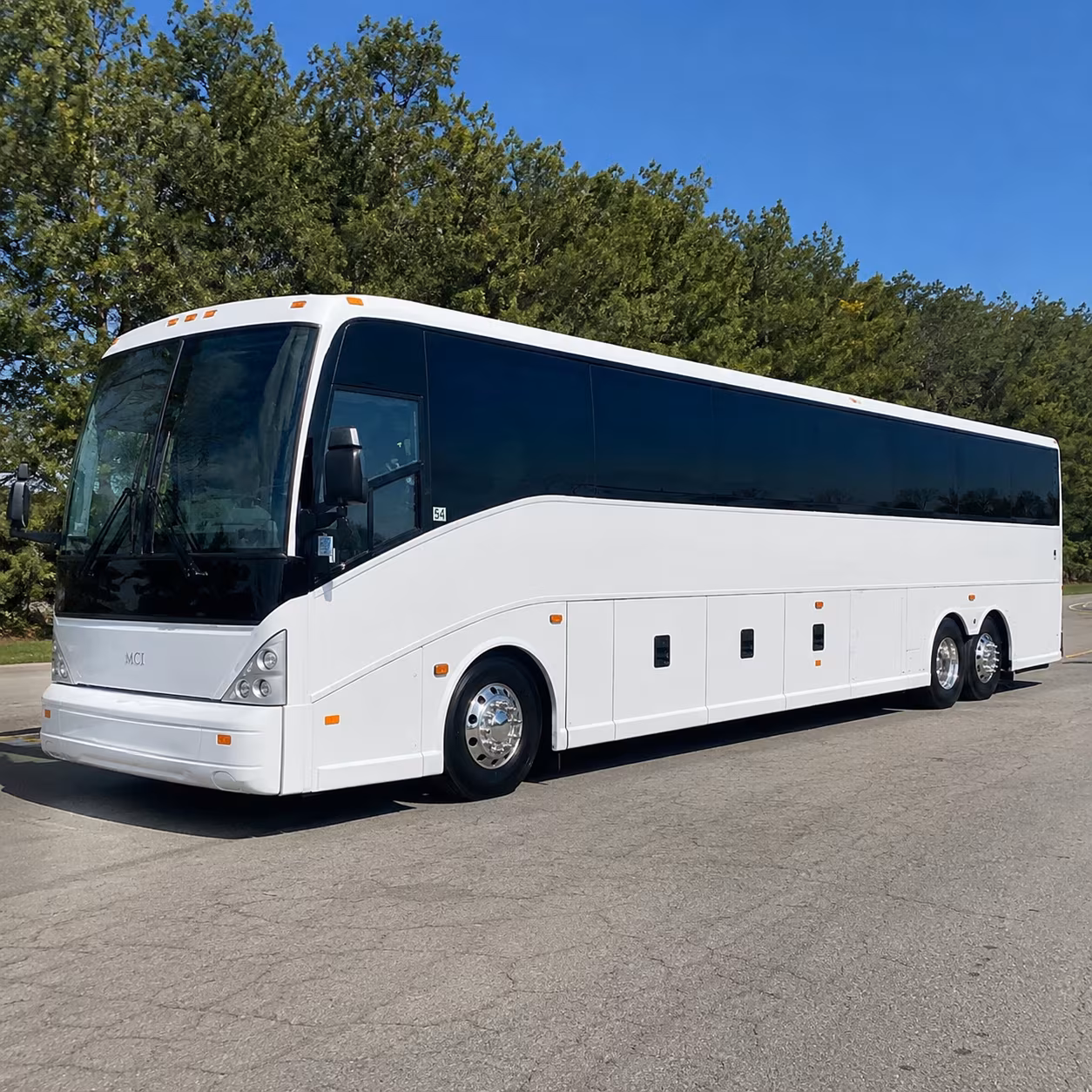 Overland Park Airport Shuttle & Transportation party bus exterior
