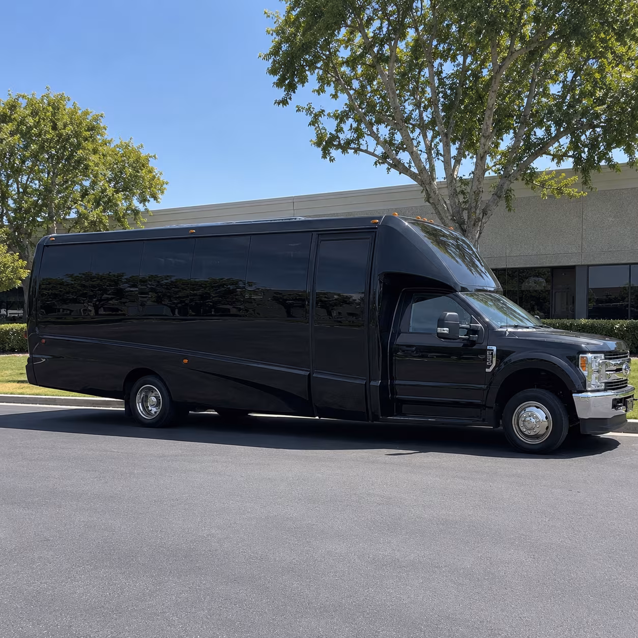 Overland Park Bachelor & Bachelorette Transportation party bus exterior