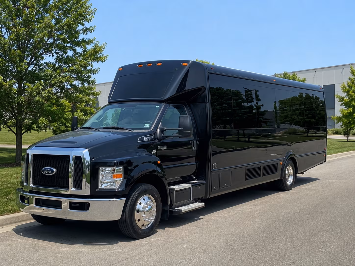 Overland Park Concert & Music Festival Transportation party bus exterior