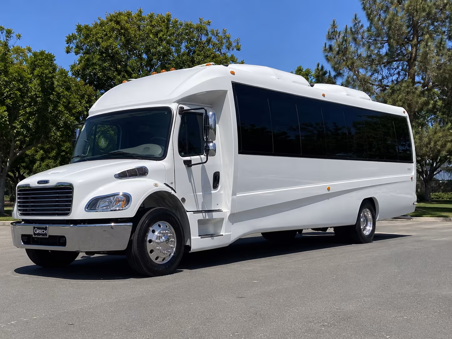 Overland Park Concert & Music Festival Transportation party bus exterior