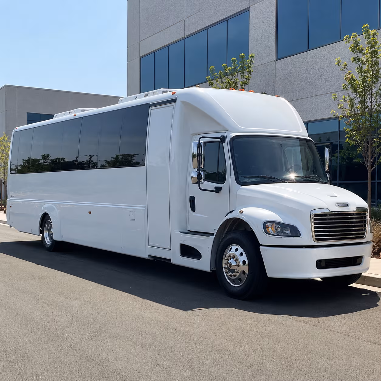 Overland Park Private Event Transportation party bus interior