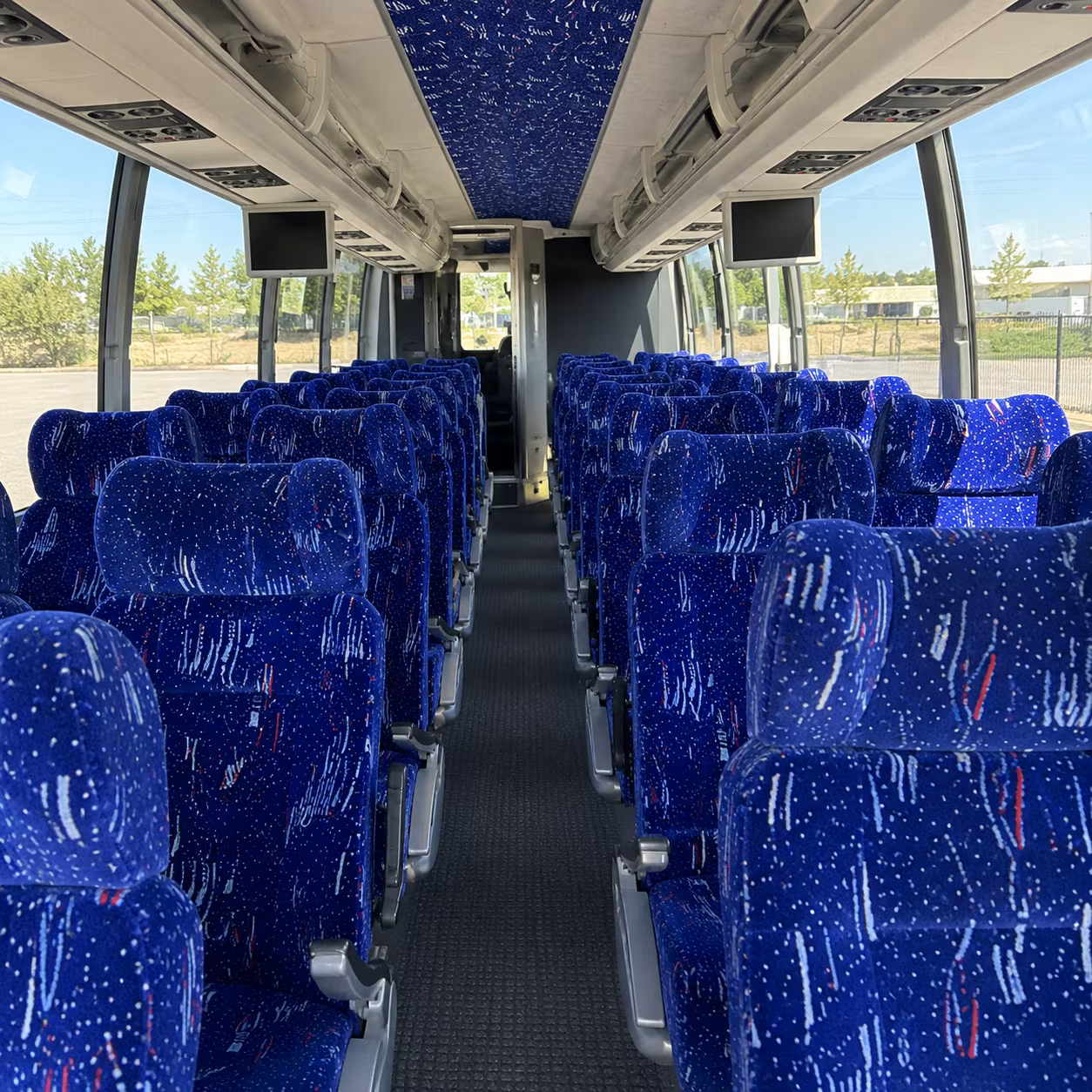 Overland Park School Event Transportation onboard seating